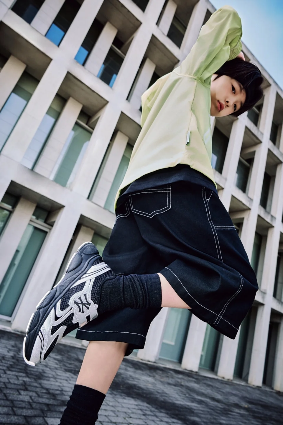 /사진=MLB키즈, 26SS 화보 공개로 키즈 아이돌 무드 제안