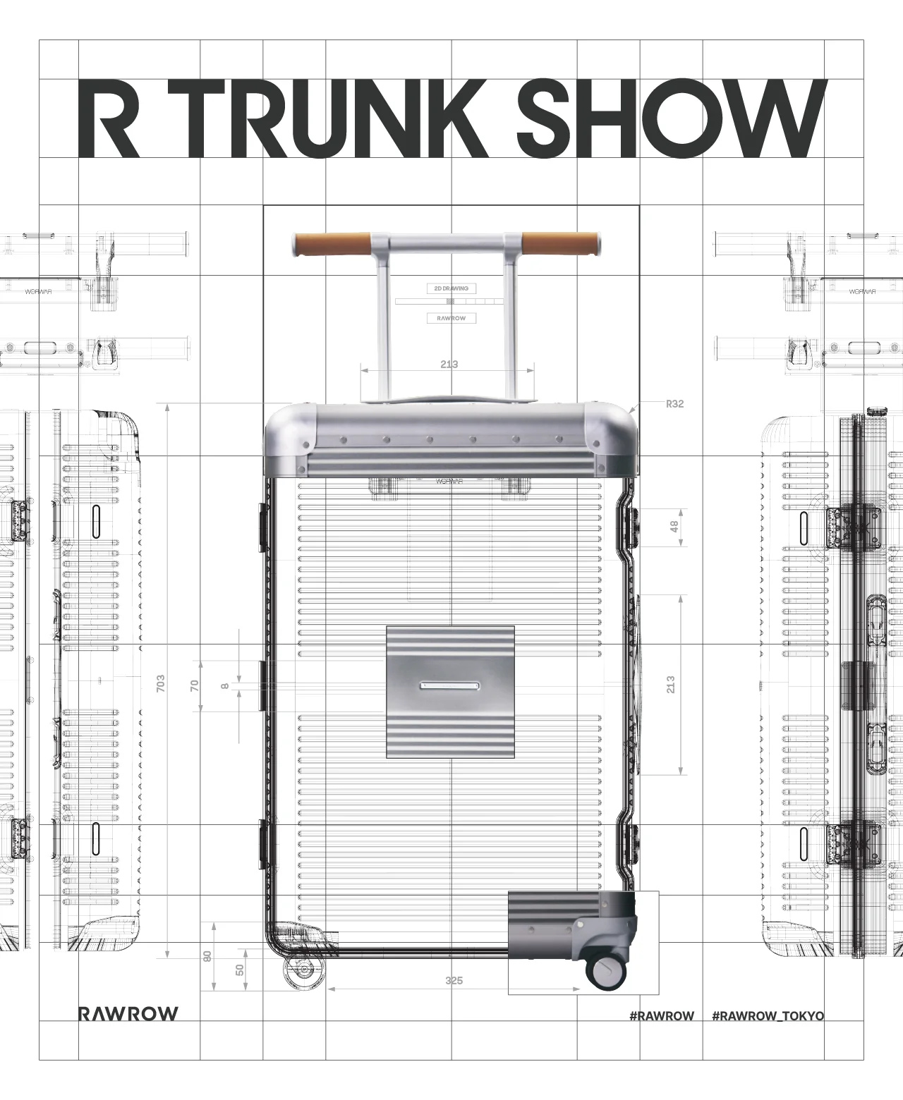 /사진=로우로우, 도쿄 롯폰기 첫 팝업 'R TRUNK SHOW' 개설