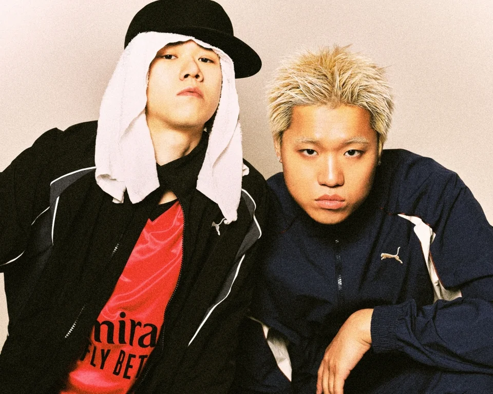 /사진=푸마, Mnet 쇼미더머니12 오카시 크루와 풋볼 화보 공개