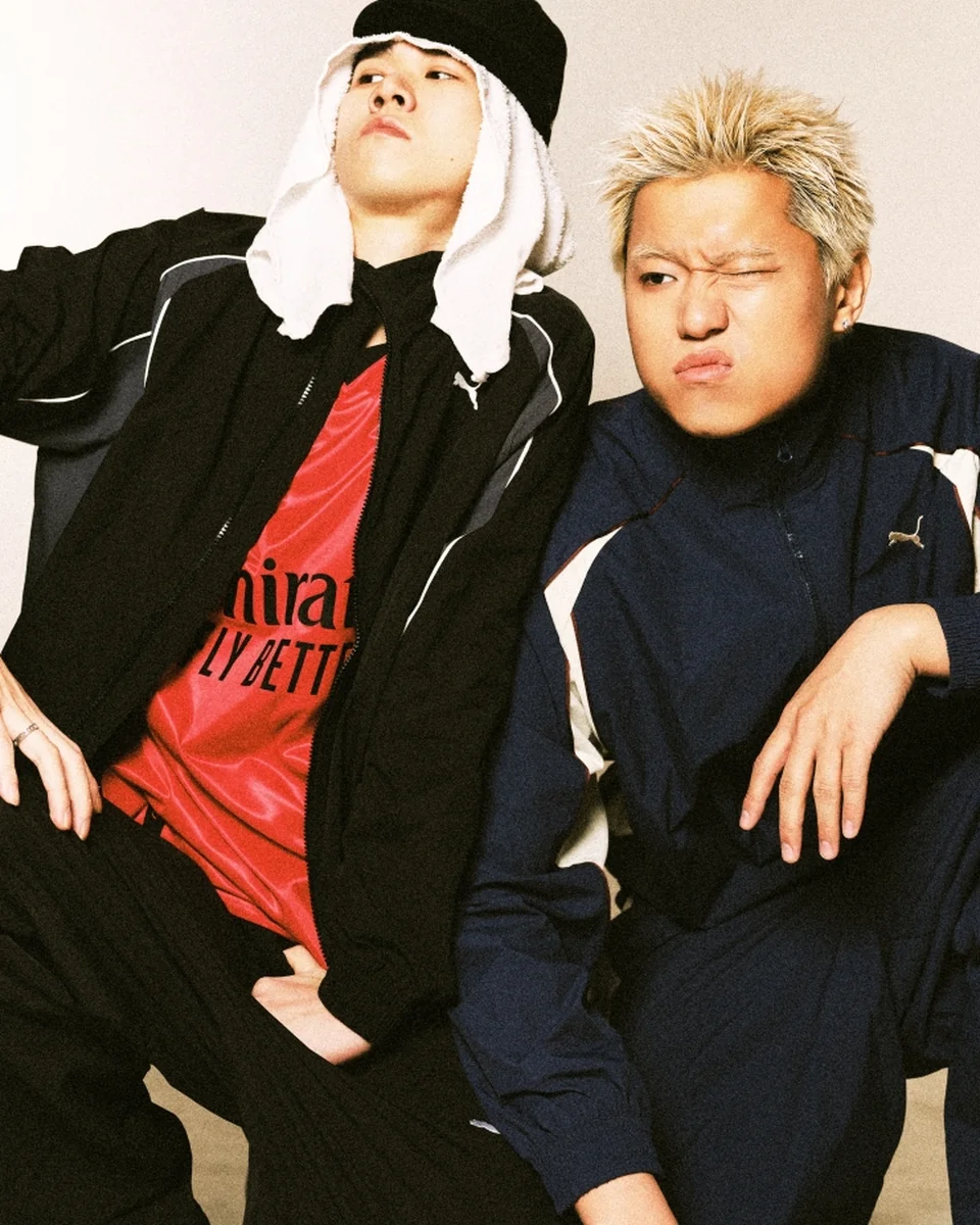 /사진=푸마, Mnet 쇼미더머니12 오카시 크루와 풋볼 화보 공개