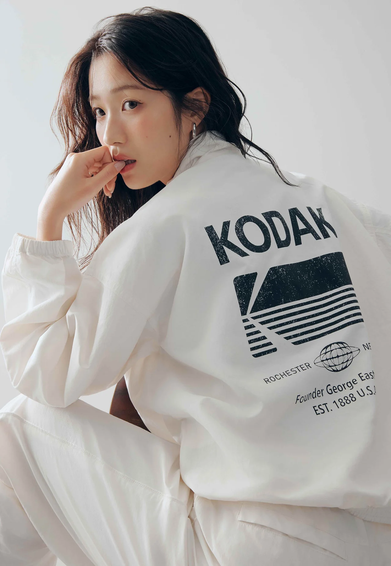 /사진=코닥어패럴, 김혜윤과 ‘THE ICONIC MOMENT’ 캠페인 공개