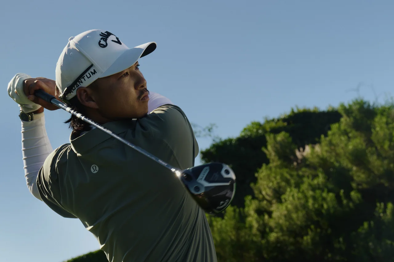 /사진=룰루레몬, 이민우 앰배서더와 2026 봄 골프 컬렉션 공개