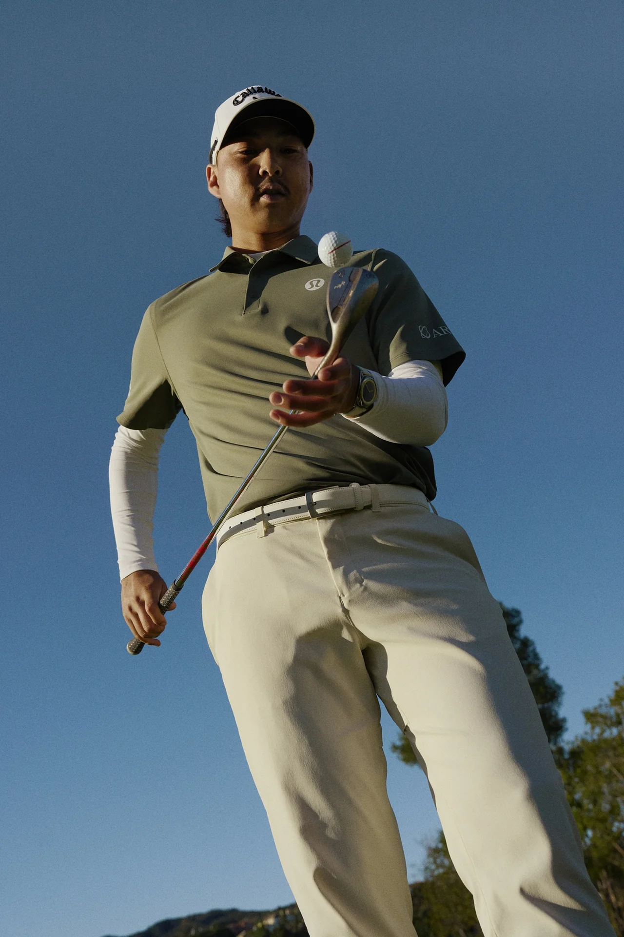 /사진=룰루레몬, 이민우 앰배서더와 2026 봄 골프 컬렉션 공개