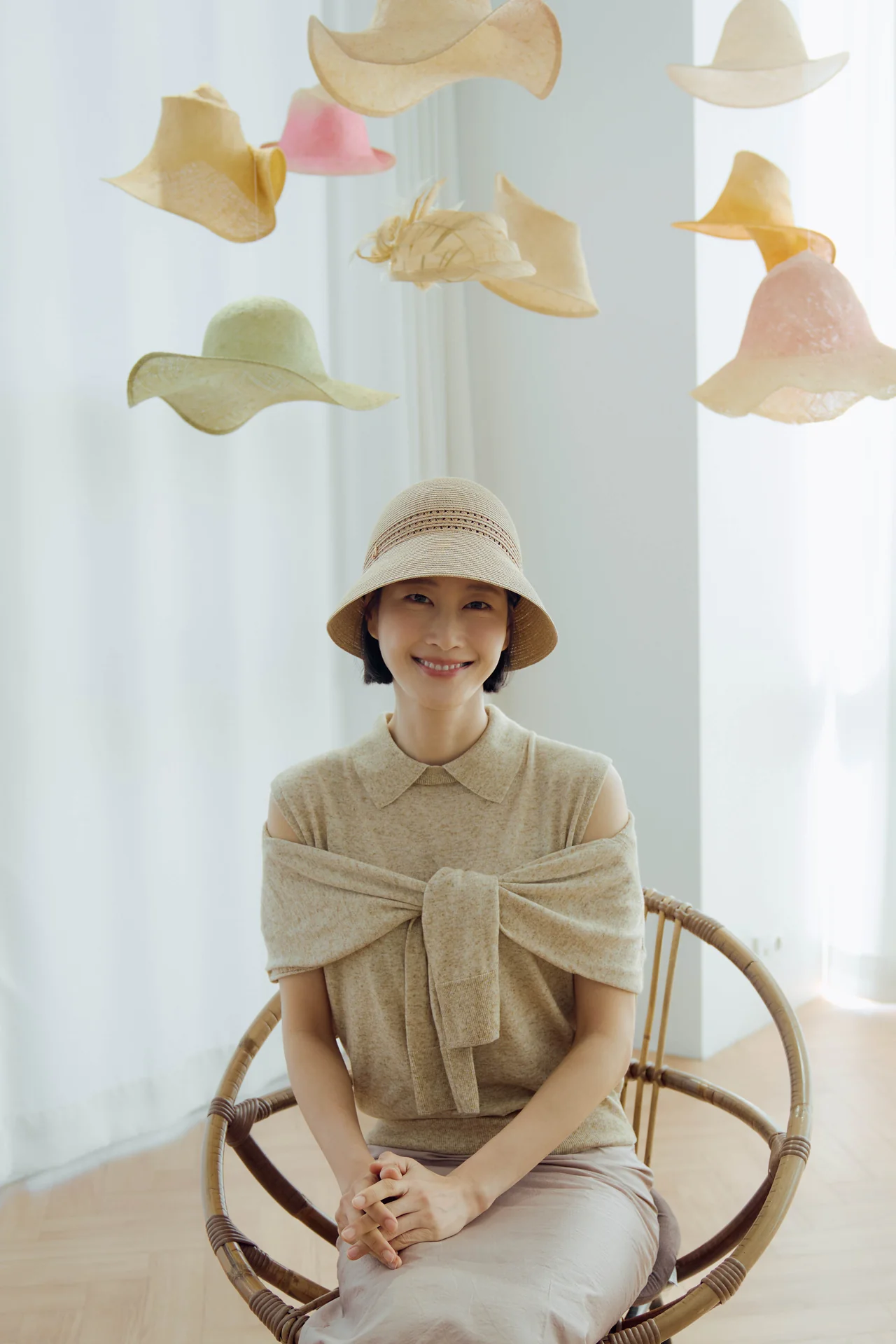 /사진=신저, 2026 S/S 컬렉션 프리뷰 진행…이현이 참석해 신제품 조명