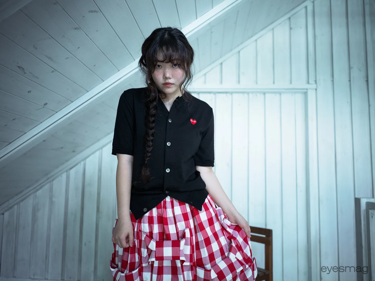 /사진=악뮤, 정규 4집 ‘개화’ 기념 플레이 꼼데가르송 화보 공개