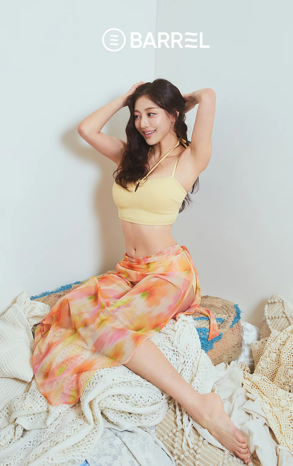 /사진=배럴, 트와이스 지효 '2026 배럴걸' 선정... 시즌 캠페인 전개