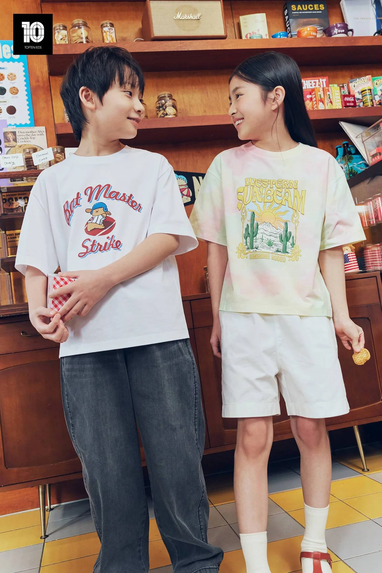 /사진=신성통상 탑텐키즈, '쿨에어 코튼' 여름 기능성 라인 확대