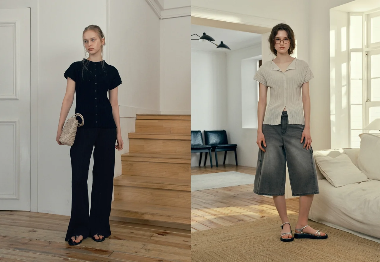 /사진=쥬시쥬디, 2026 SS 플리츠 컬렉션 공개…활용도 높은 아이템 제안