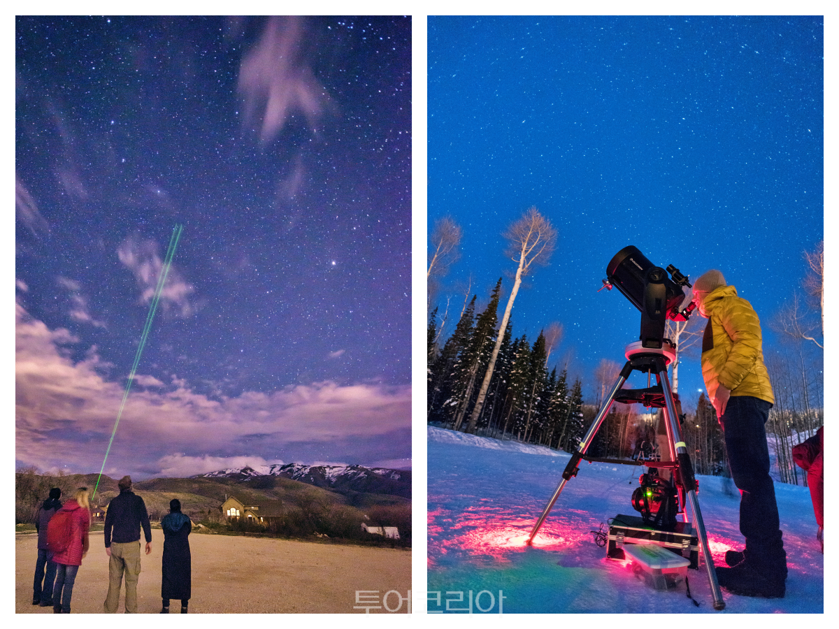 유타주에서 별여행을 즐기는 여행자들 /사진-유타관광청