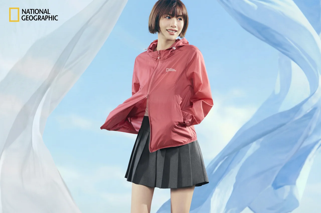 /사진=내셔널지오그래픽 어패럴, 초경량 바람막이 신제품 출시