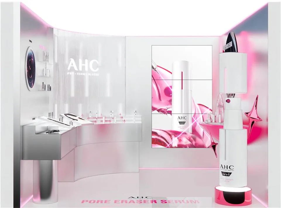 /사진=AHC, 쿠팡 메가뷰티쇼 참여…체험형 부스 운영