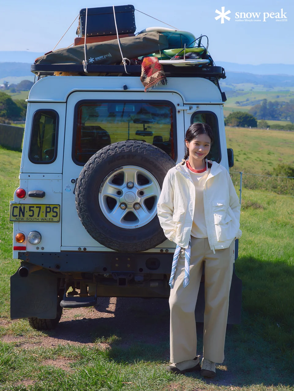 /사진=스노우피크 어패럴, 26SS 우먼스 컬렉션 'The Road to Spring' 공개