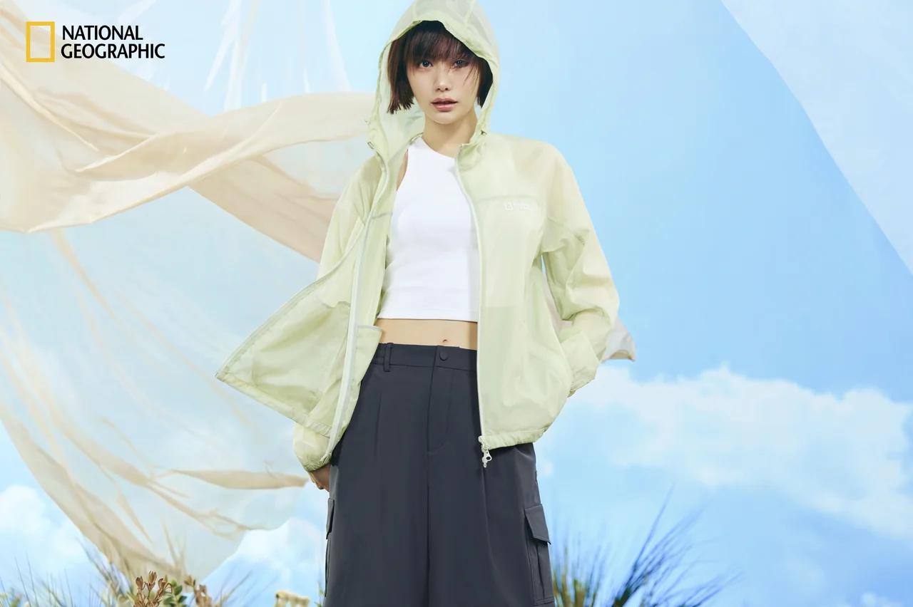 /사진=내셔널지오그래픽 어패럴, 초경량 바람막이 신제품 출시