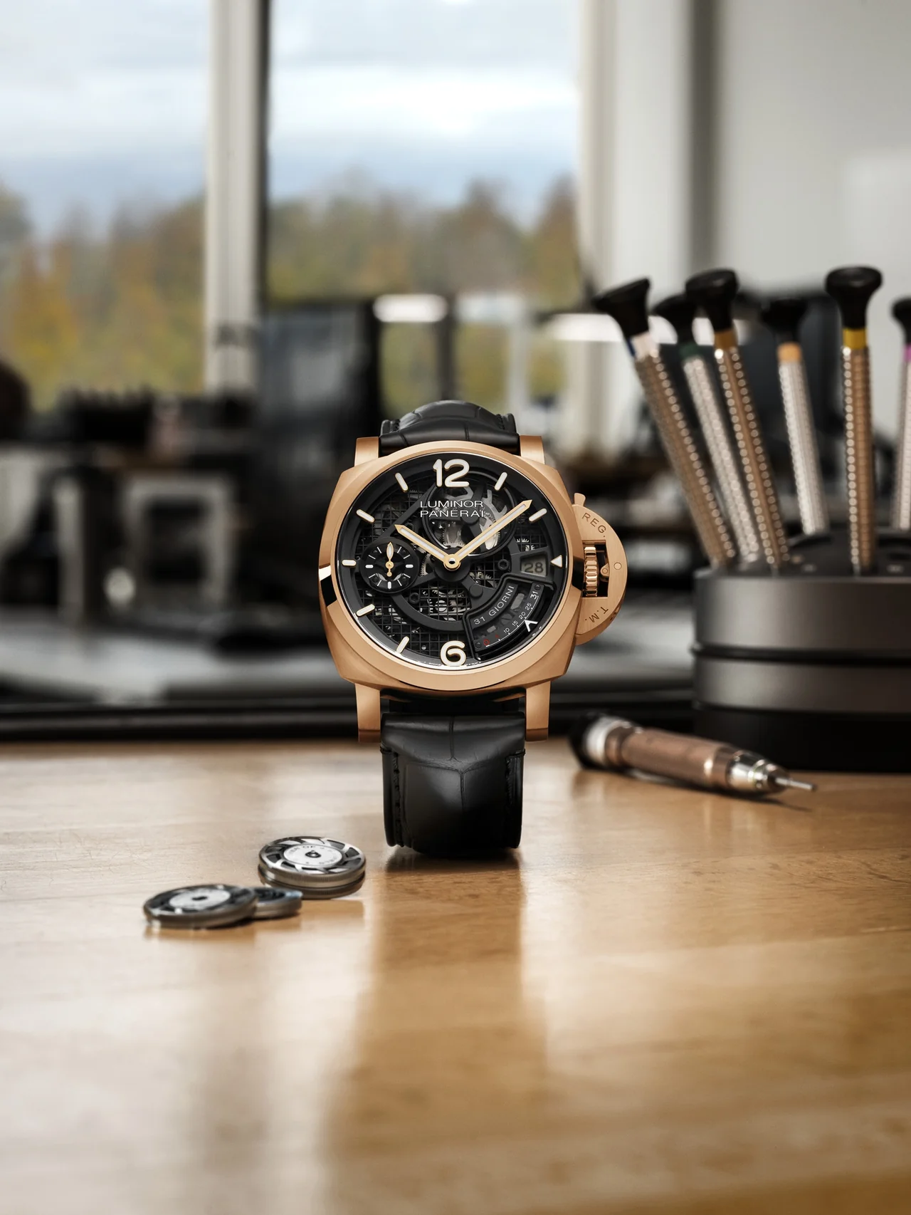 /사진=파네라이, 루미노르 31 지오르니로 31일 파워리저브 선봬