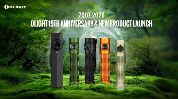 2007-2026 OLIGHT 19TH ANNIVERSARY & NEW PRODUCT LAUNCH
