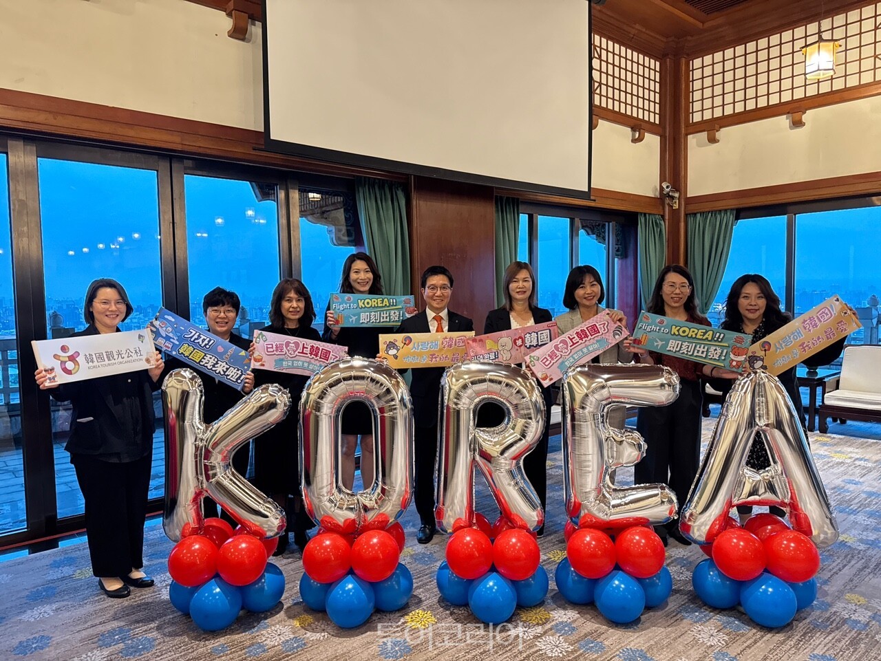 지난 3월 27일 대만 현지 여행업계 간담회 모습 / 사진-한국관광공사