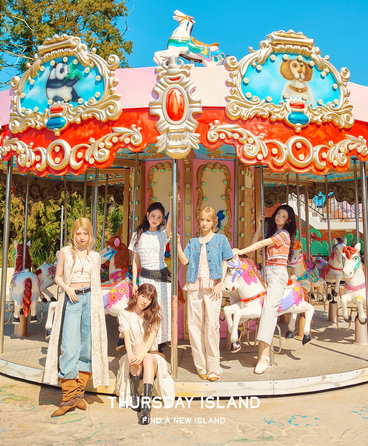 /사진=써스데이 아일랜드, 뮤즈 키키와 26 SUMMER 캠페인 공개