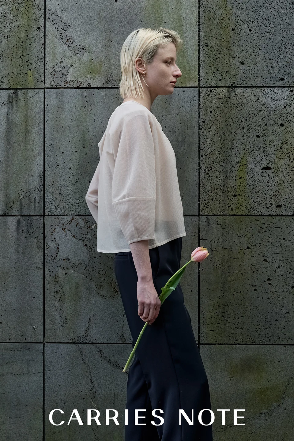 /사진=캐리스노트, 리사이클 블라우스 출시…의류 기부로 지속가능 경영 강화