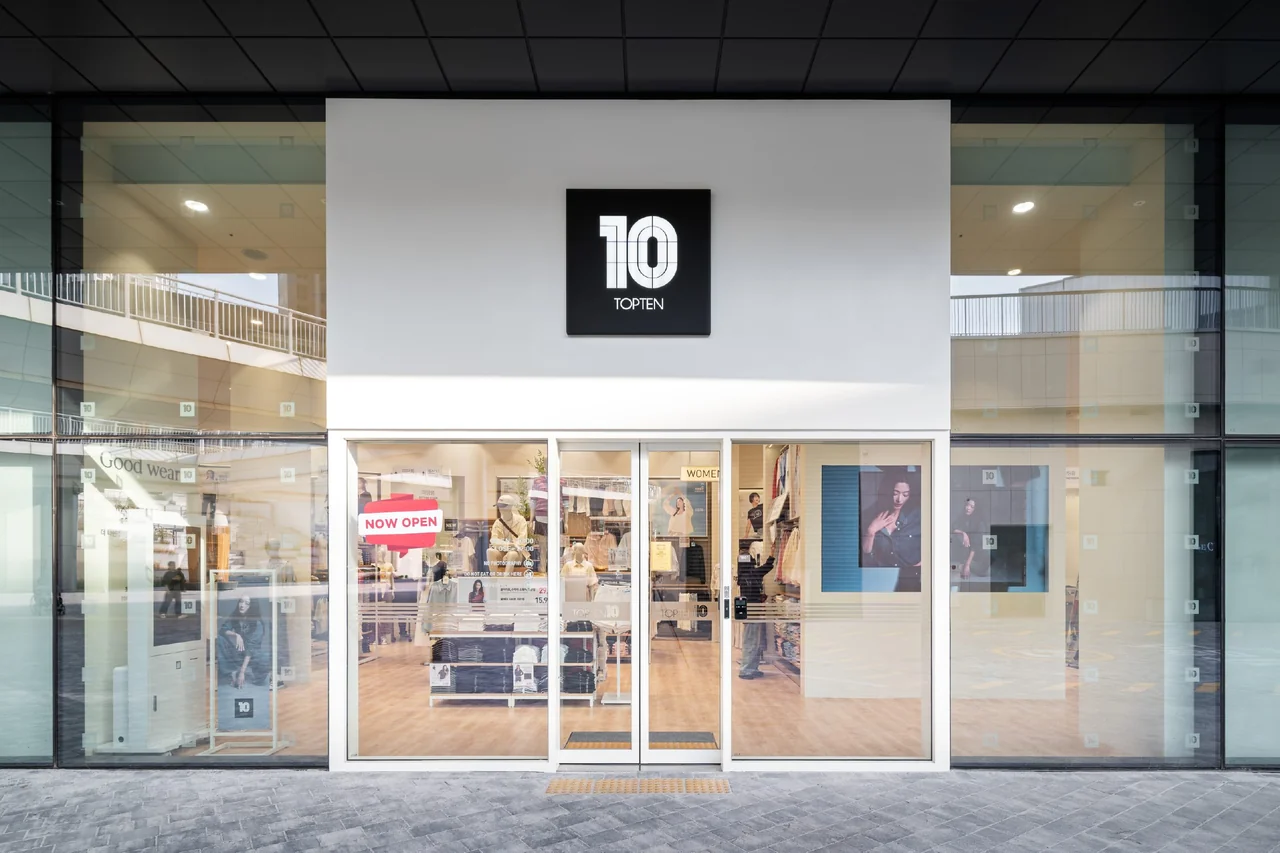 /사진=탑텐, 파주 운정 ‘스타필드 빌리지’ 신규 매장 개점