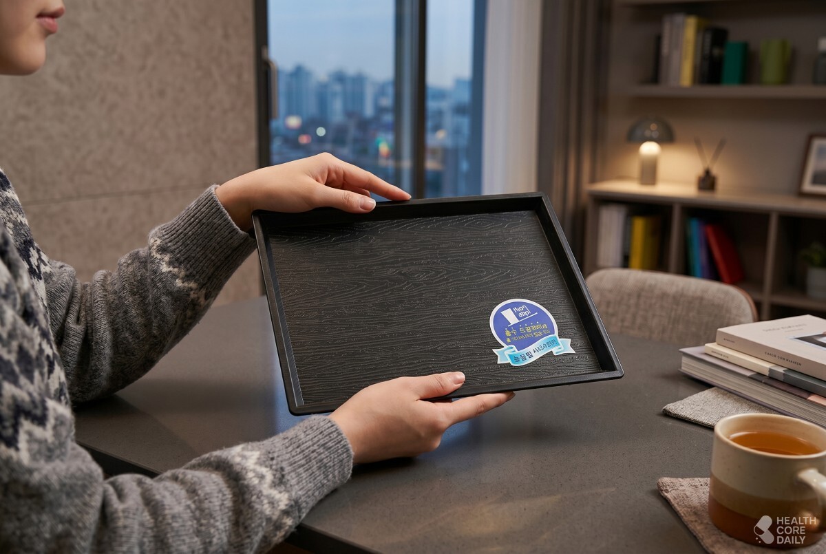 기사 이해를 돕기 위해 AI로 생성한 쟁반 이미지.