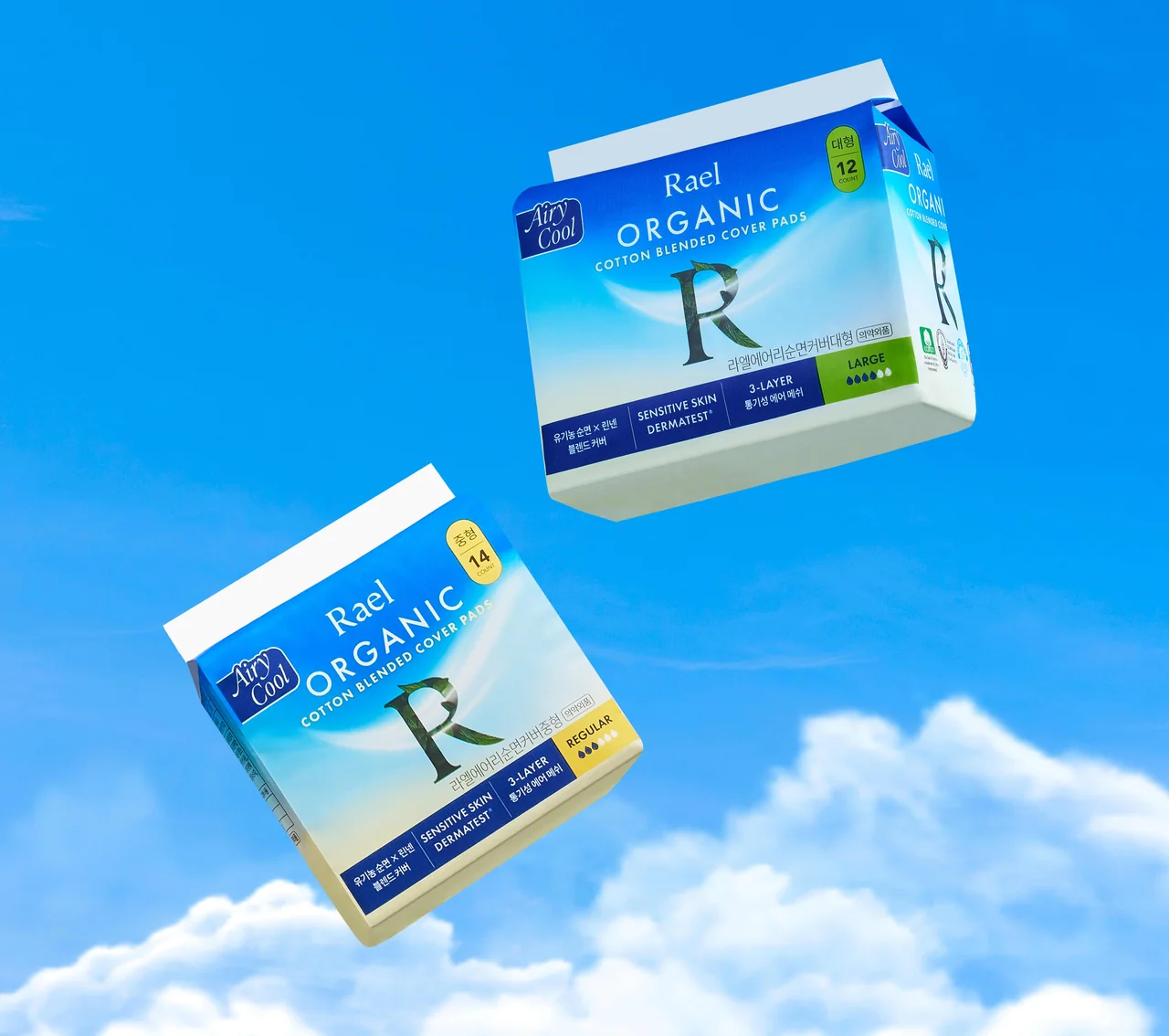 /사진=라엘, '에어리쿨 생리대' 출시… 올리브영 선판매 돌입