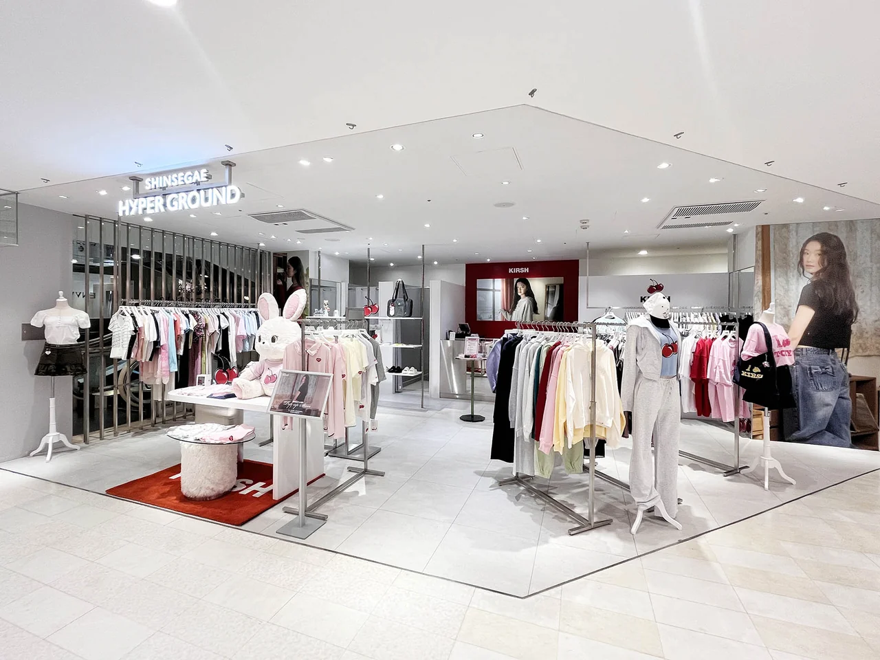 /사진=코닥어패럴·키르시, 日 시부야109 릴레이 팝업 전개