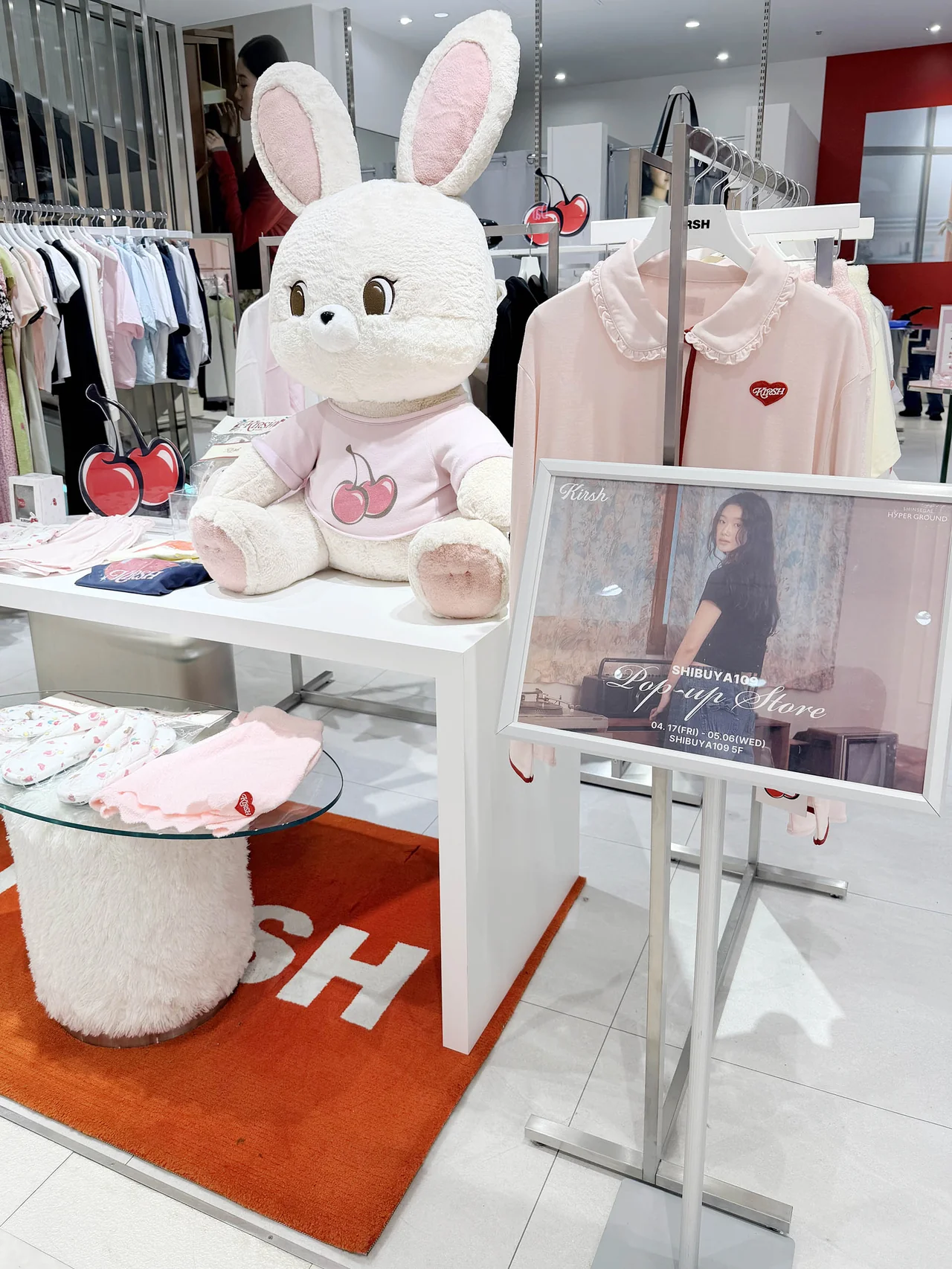 /사진=코닥어패럴·키르시, 日 시부야109 릴레이 팝업 전개