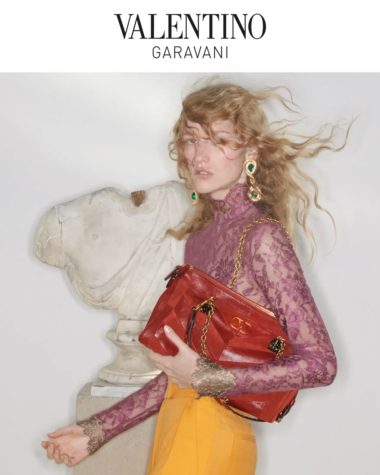 /사진=발렌티노, 2026 가을 캠페인 공개하며 역사적 서사 담아냈다