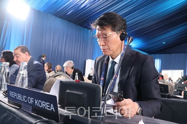 조인철 의원이 제3 상임위 발언을 하고 있다.