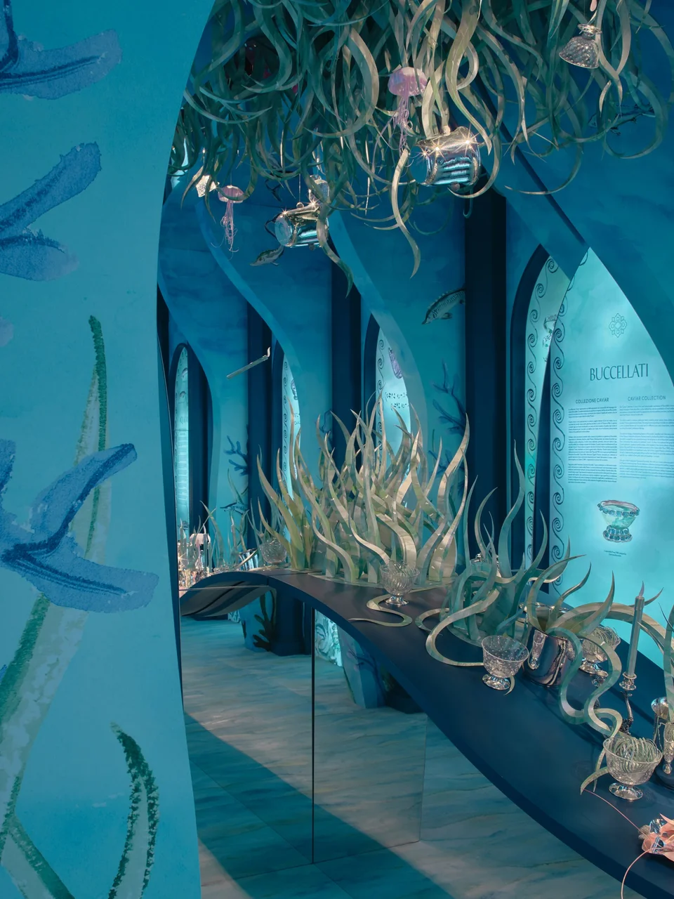 /사진=부첼라티, 밀라노 디자인 위크서 ‘아쿠아에 미라빌레스’ 전시