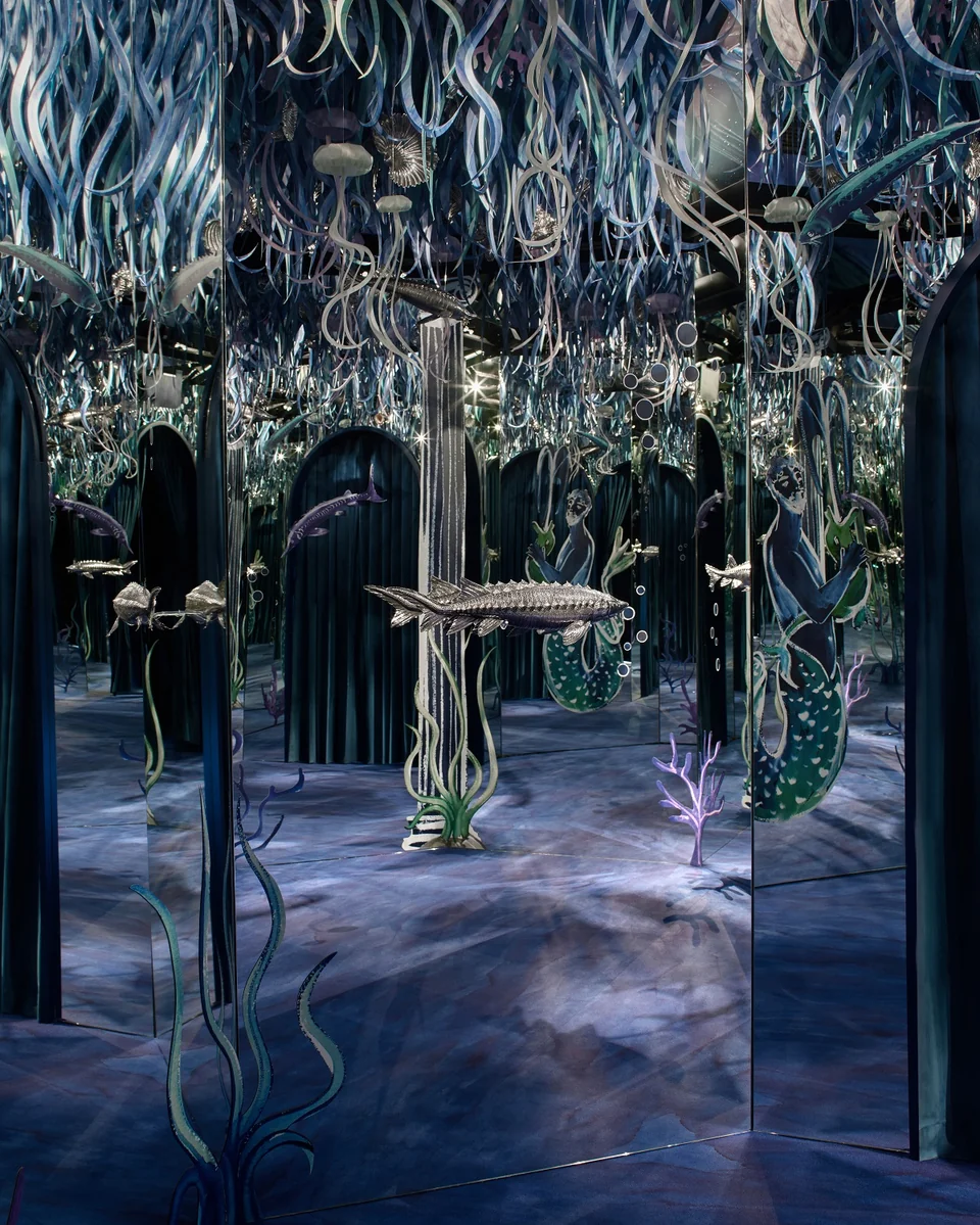 /사진=부첼라티, 밀라노 디자인 위크서 ‘아쿠아에 미라빌레스’ 전시