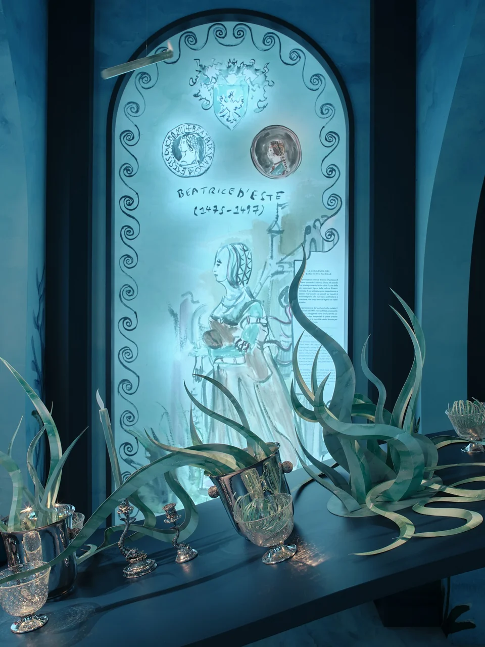 /사진=부첼라티, 밀라노 디자인 위크서 ‘아쿠아에 미라빌레스’ 전시