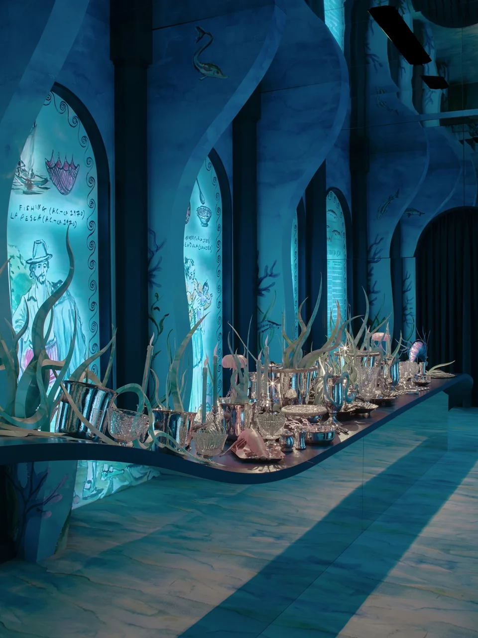 /사진=부첼라티, 밀라노 디자인 위크서 ‘아쿠아에 미라빌레스’ 전시