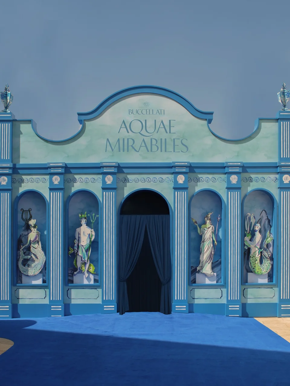 /사진=부첼라티, 밀라노 디자인 위크서 ‘아쿠아에 미라빌레스’ 전시