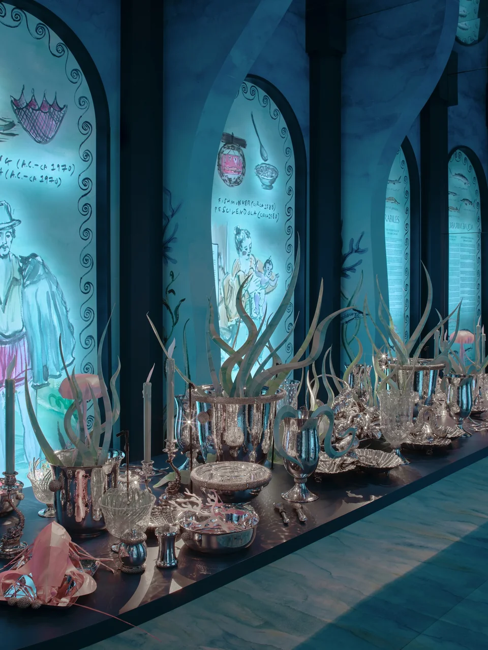 /사진=부첼라티, 밀라노 디자인 위크서 ‘아쿠아에 미라빌레스’ 전시