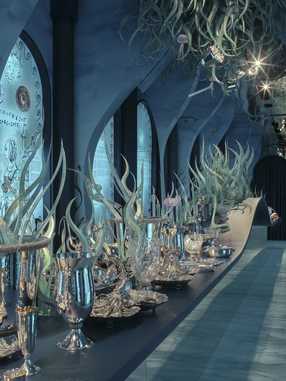 /사진=부첼라티, 밀라노 디자인 위크서 ‘아쿠아에 미라빌레스’ 전시