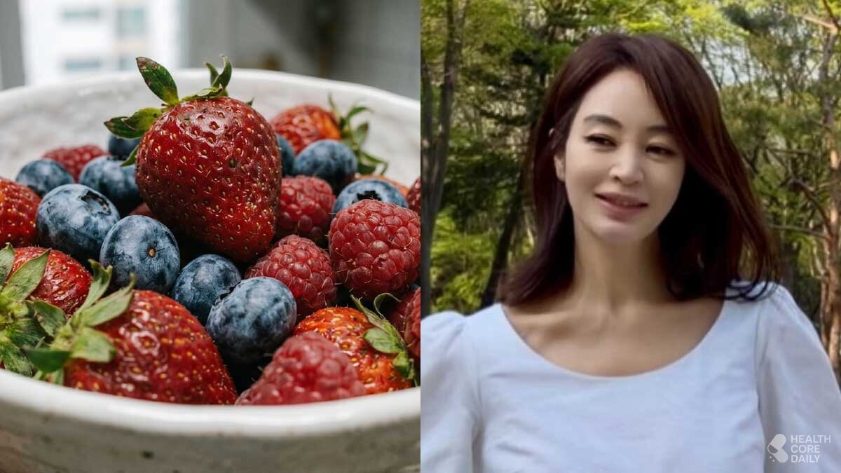 베리류와 배우 김혜수. / 헬스코어데일리, 김혜수 인스타그램