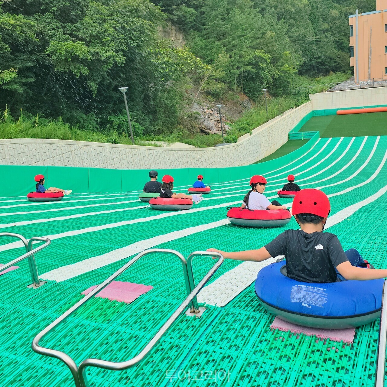 두륜산생태힐링파크 사계절 썰매장 / 사진- 해남군