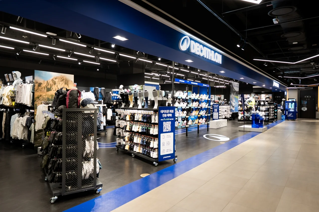 /사진=데카트론 용산 아이파크몰점 개점, 러닝·하이킹 특화 매장 선보여