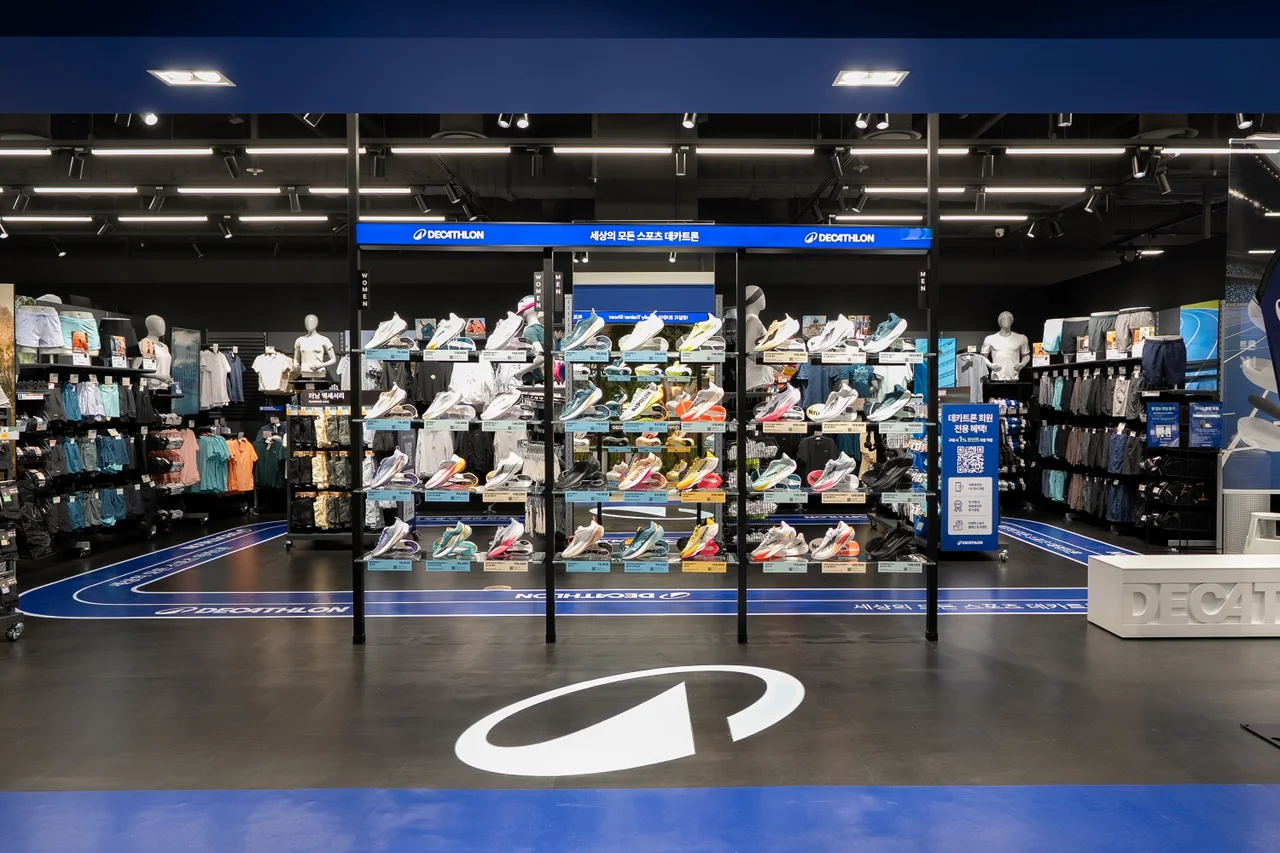 /사진=데카트론 용산 아이파크몰점 개점, 러닝·하이킹 특화 매장 선보여