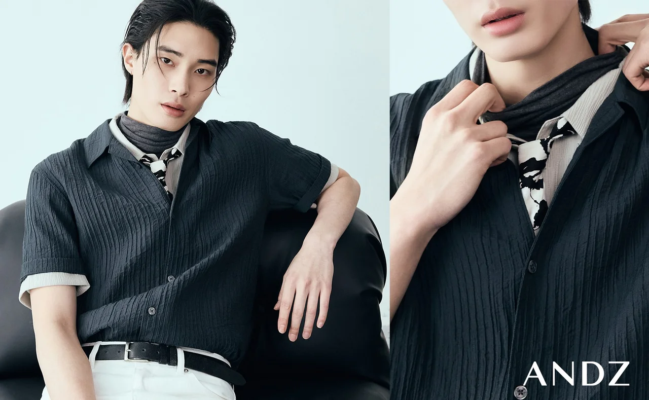 /사진=앤드지, 26SS 트래블러 컬렉션 룩북 공개