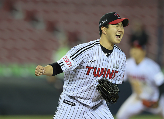 LG 마무리 유영찬(사진=LG)