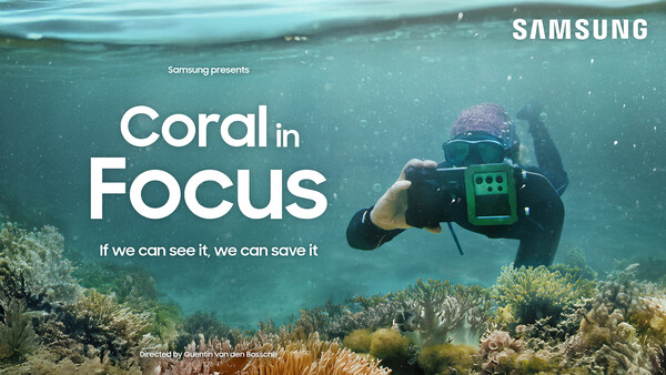 삼성전자, 갤럭시 카메라 기술을 활용한 산호초 보호 프로젝트 ‘코랄 인 포커스’로 국제 어워드 잇따라 수상(사진=삼성전자 제공)
