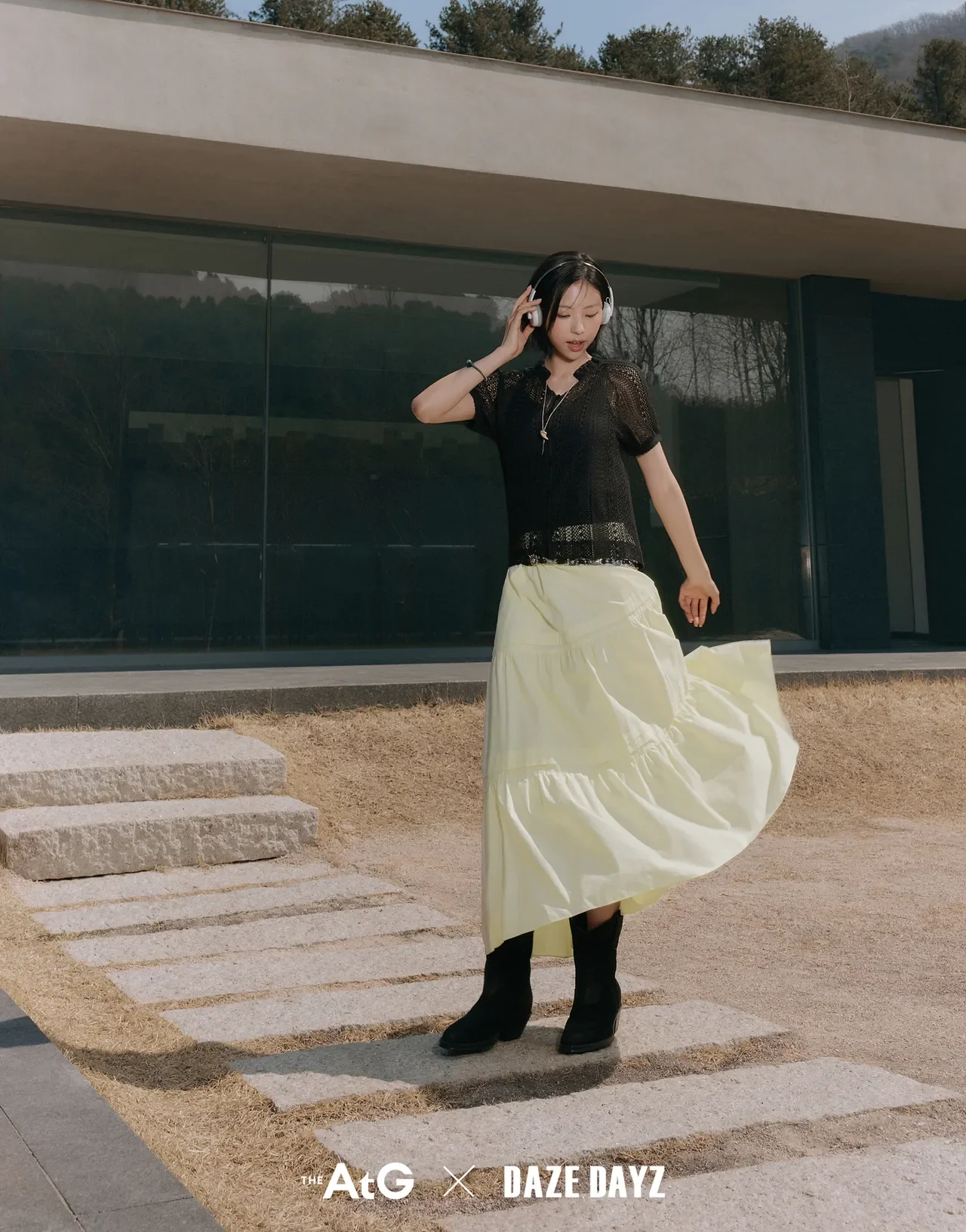 /사진=더엣지, 데이즈데이즈 협업 리조트 컬렉션 공개