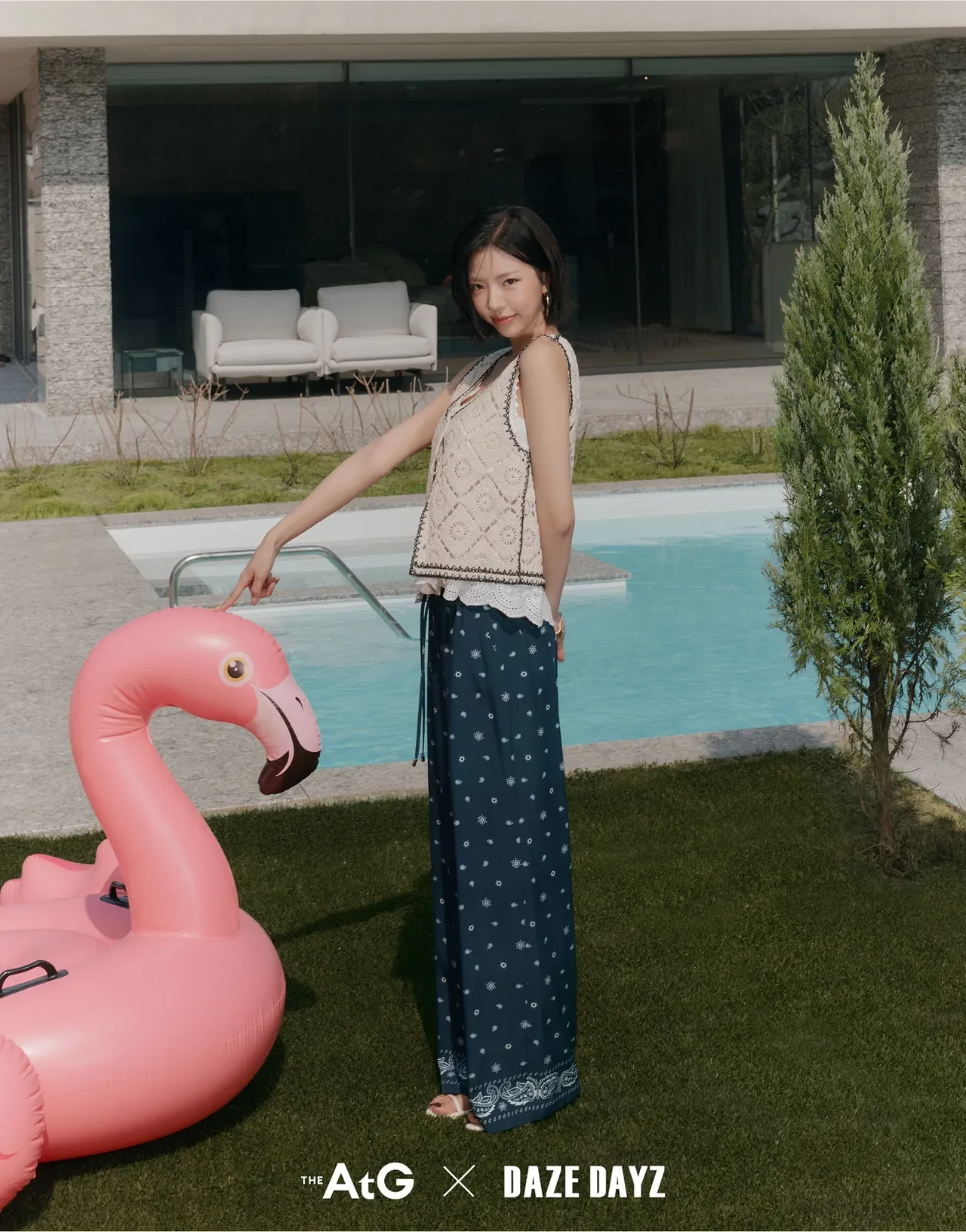 /사진=더엣지, 데이즈데이즈 협업 리조트 컬렉션 공개