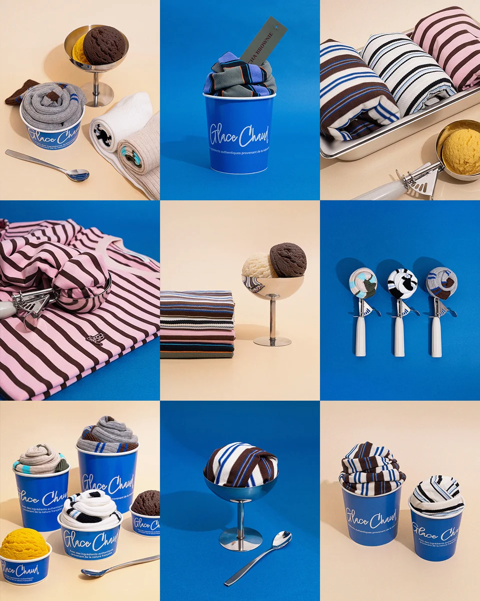 /사진=형지I&C 본, 글라쇼와 여름 협업 컬렉션 출시