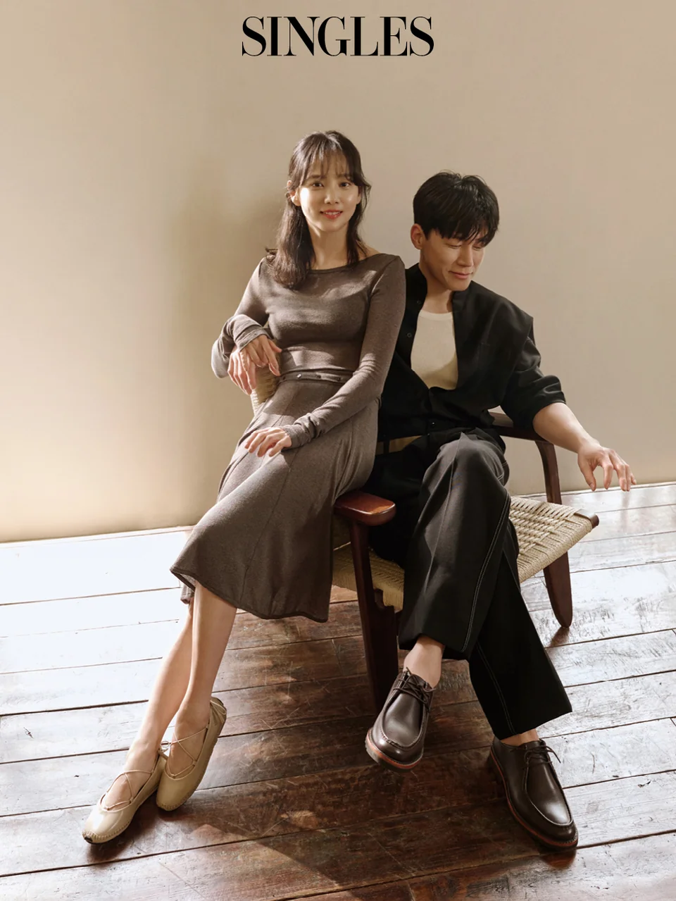 /사진=싱글즈, 김무열·윤승아 5월호 커플 화보 공개