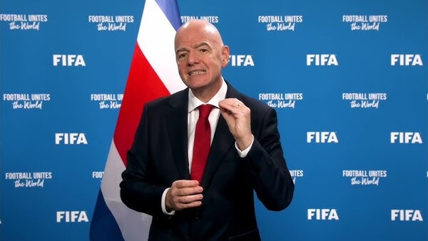 인판티노 FIFA 회장(사진=유튜브 화면 갈무리)