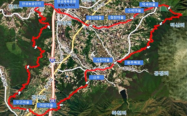 2026년 무주 덕유산 전국산악자전거대회 코스