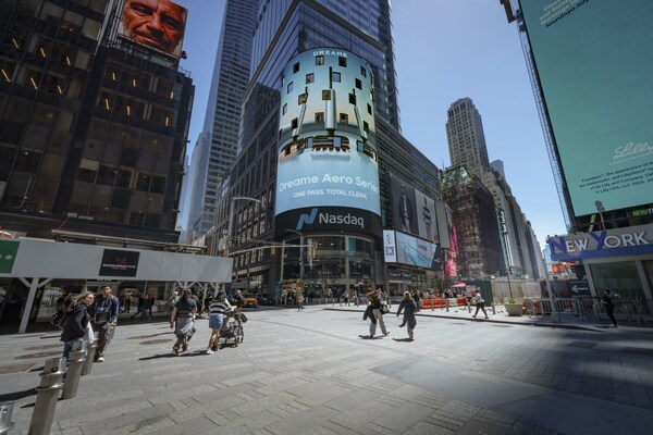 Dreame Wet Dry Vacuum New York Time Square Outdoor Ad